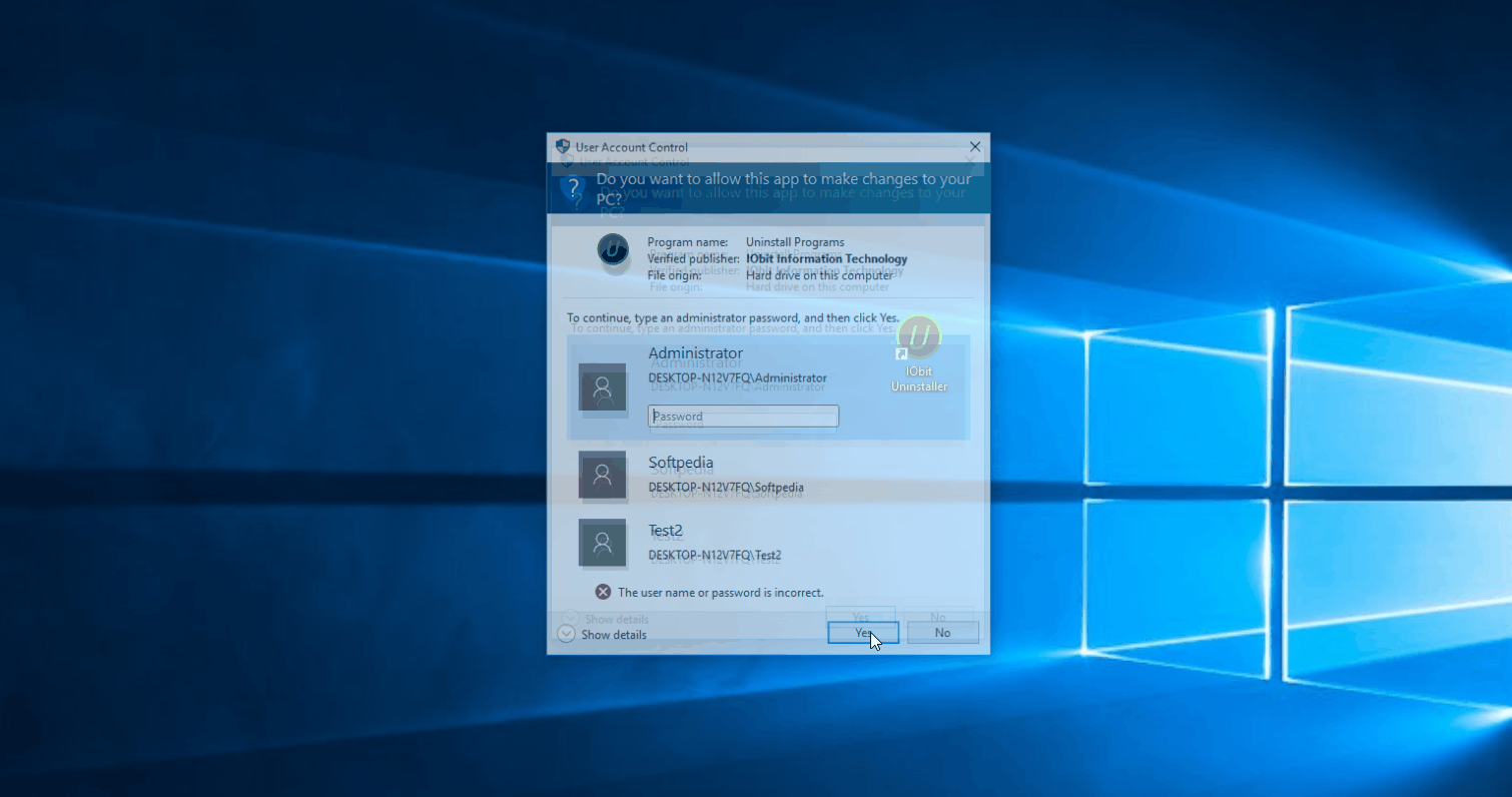 Download program without admin password windows 7